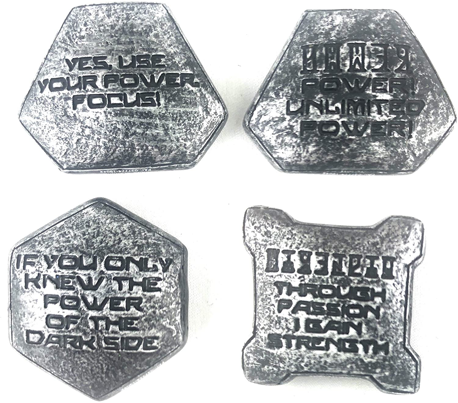 SWGE Silver Jedi and Sith Wisdom Tokens Set 2