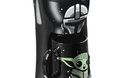 New The Mandalorian Inline Single Cup Coffee Maker with Mug Set available for pre-order!
