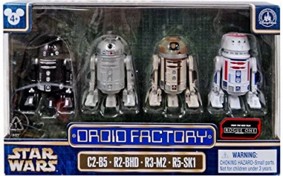 New Rogue One Astromech Droid Factory Figure 4-Pack available!