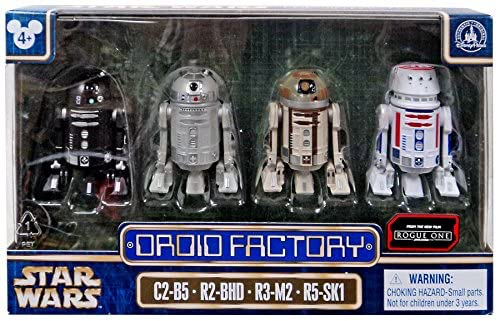 New Rogue One Astromech Droid Factory Figure 4-Pack available!