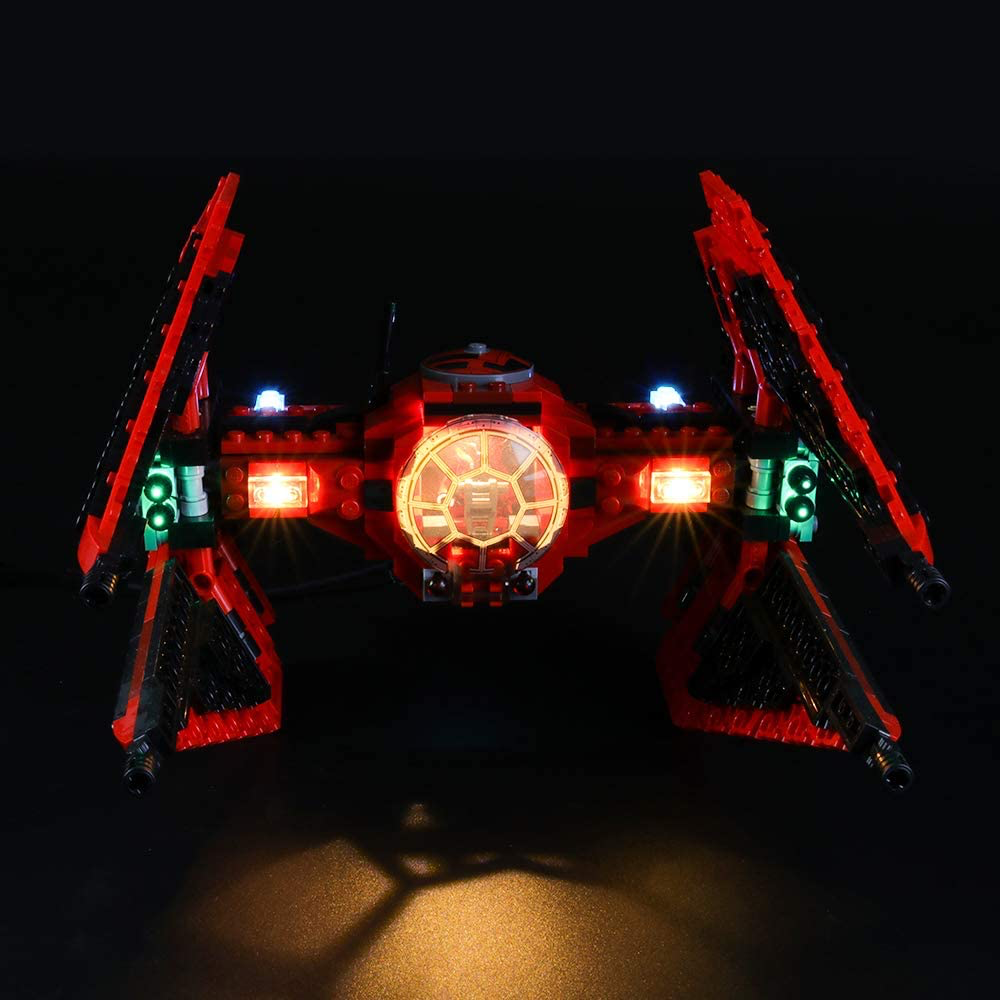 SWR Major Vonreg’s TIE Fighter LED Light Lego Set 1