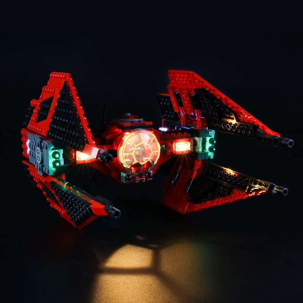 SWR Major Vonreg’s TIE Fighter LED Light Lego Set 2