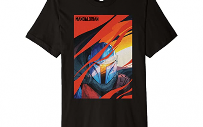 New The Mandalorian Mando Mural Premium T-Shirt available now!