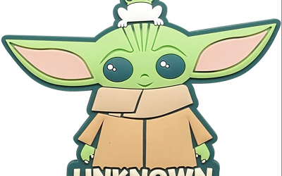 New The Mandalorian The Child Unknown Species PVC Bag Clip available!