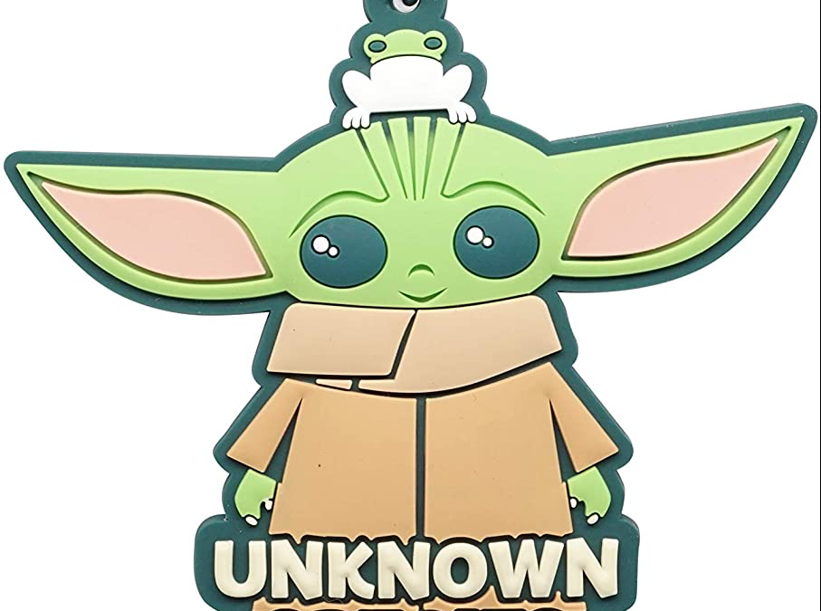 New The Mandalorian The Child Unknown Species PVC Bag Clip available!