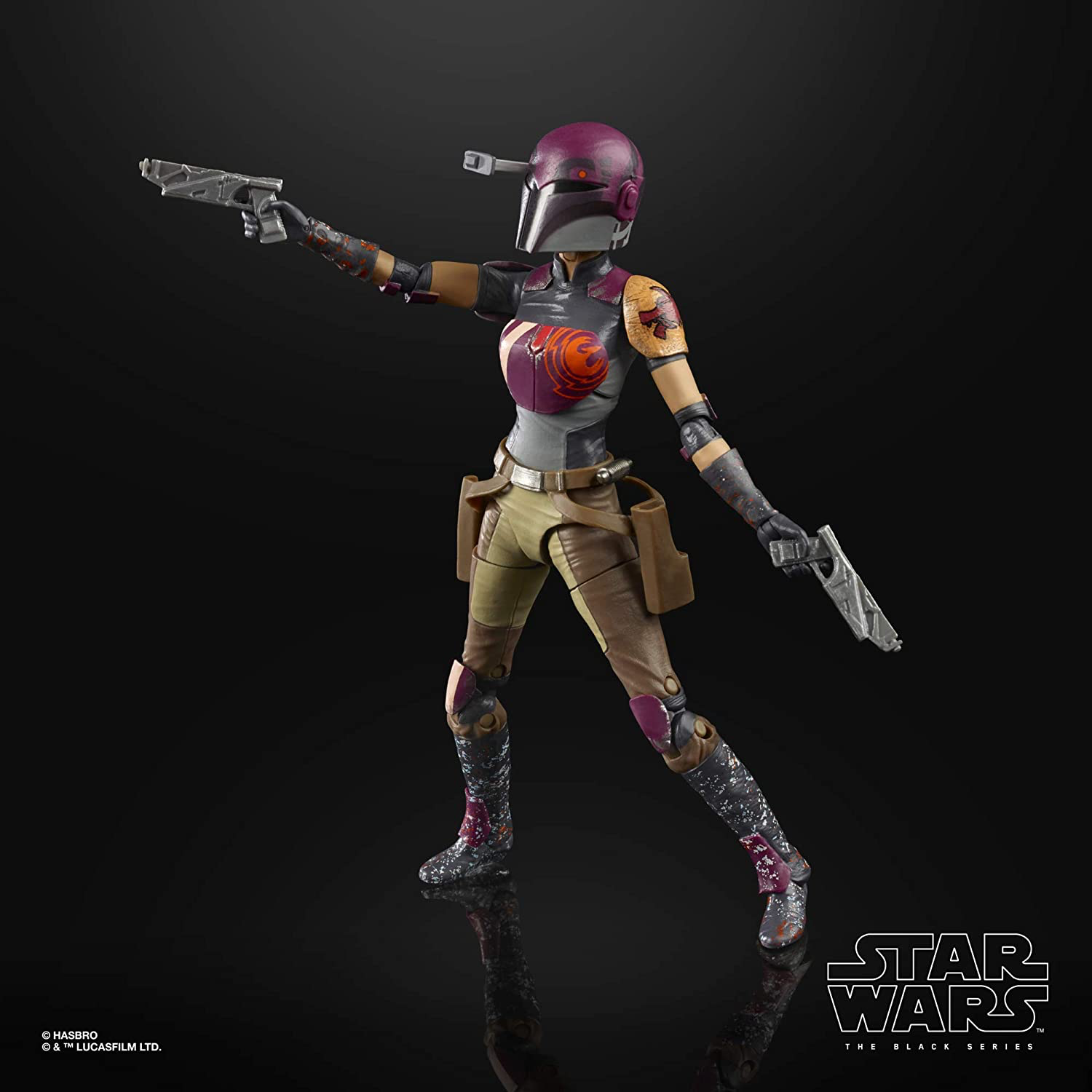 New Star Wars Rebels Sabine Wren Black Series Collectible Figure ...