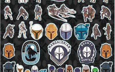 New The Mandalorian Puffy Sticker Book available now!