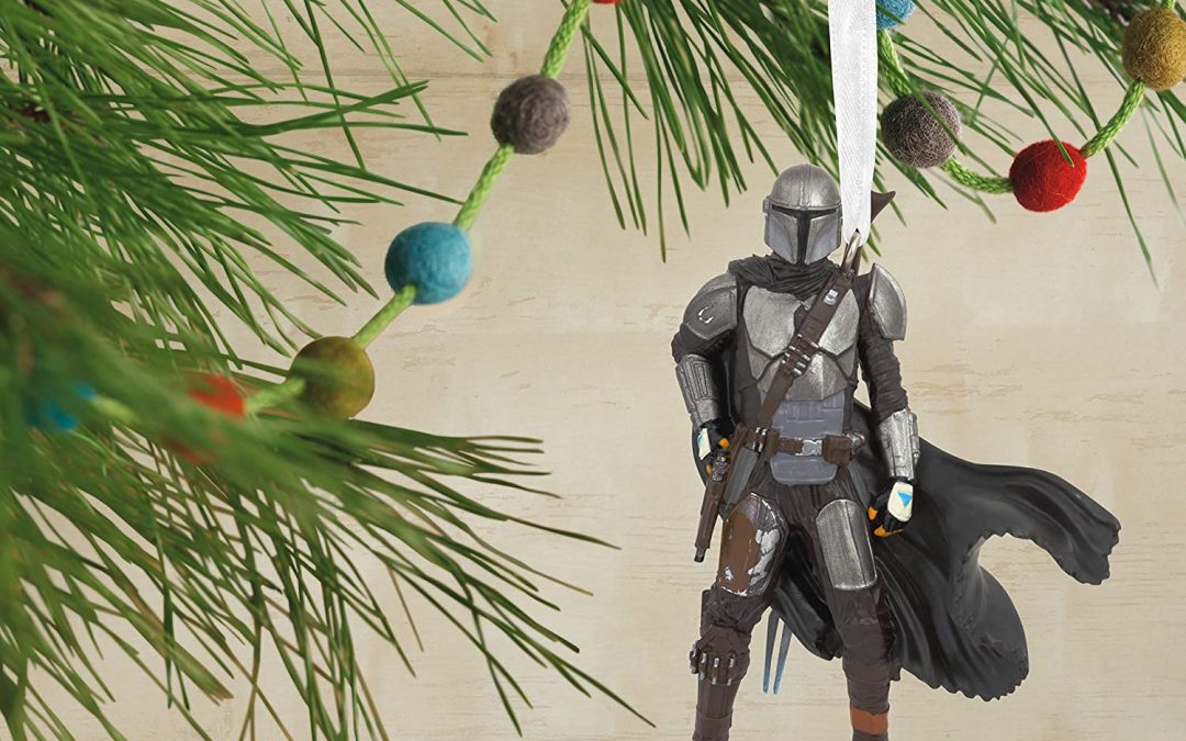 New The Mandalorian Mando Christmas Ornament available for pre-order!