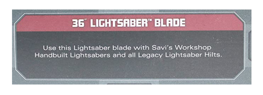 SWGE 36" Lightsaber Blade 2