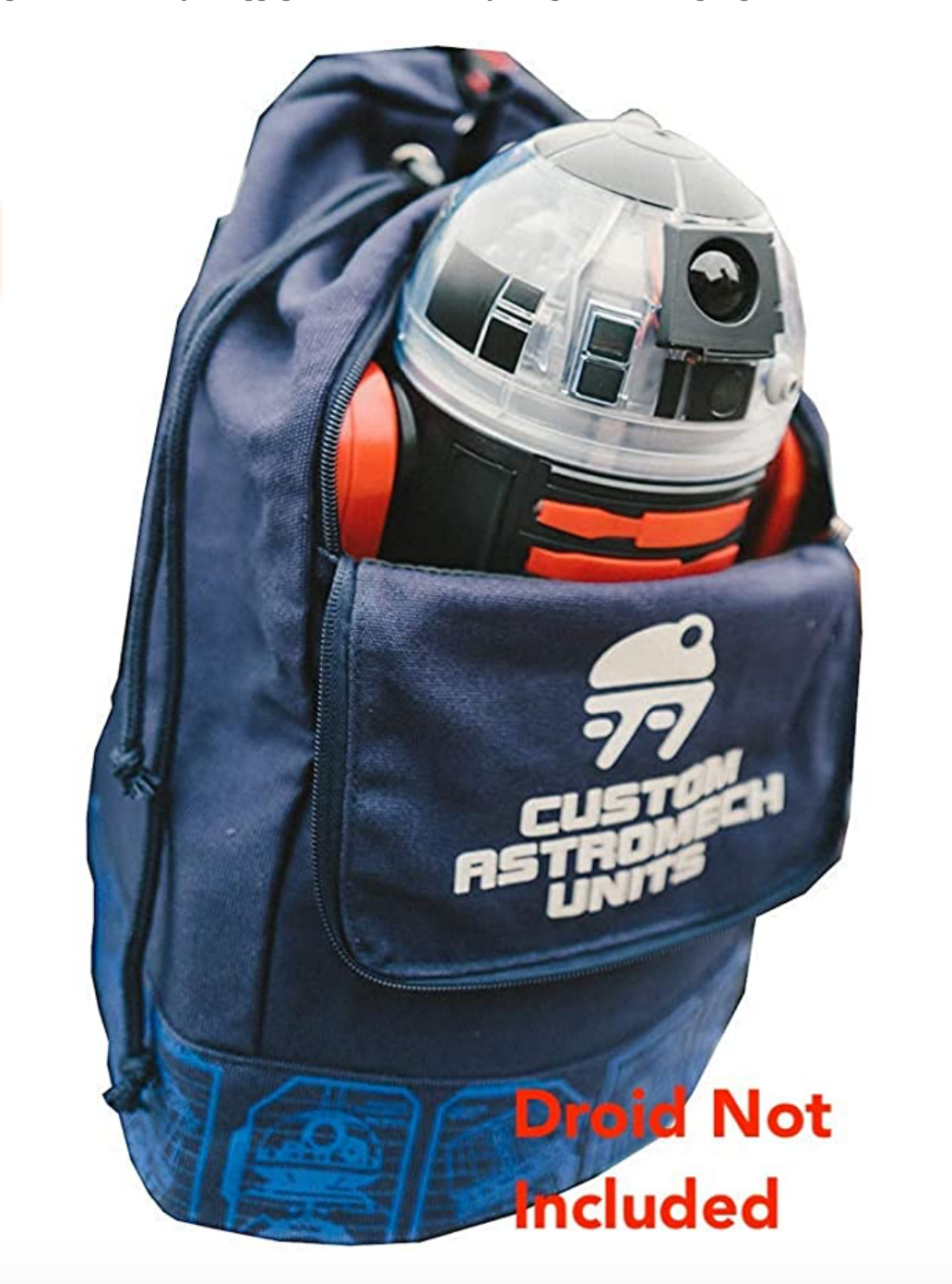 SWGE Droid Depot Industrial Automaton Astromech Carrier Drawstring Backpack 2