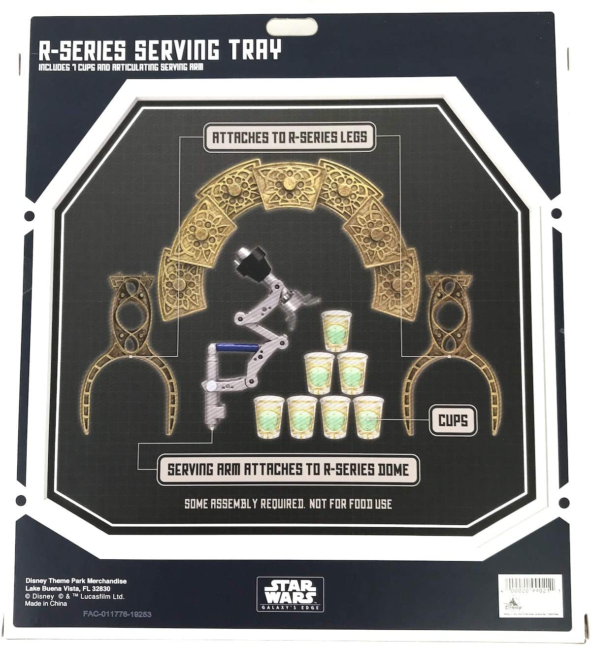 SWGE Droid Depot R-Series Serving Tray Set 2