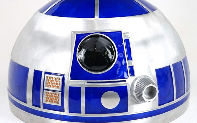 New Galaxy's Edge R2-D2 Droid Head 10" Metal Serving Bowl available!