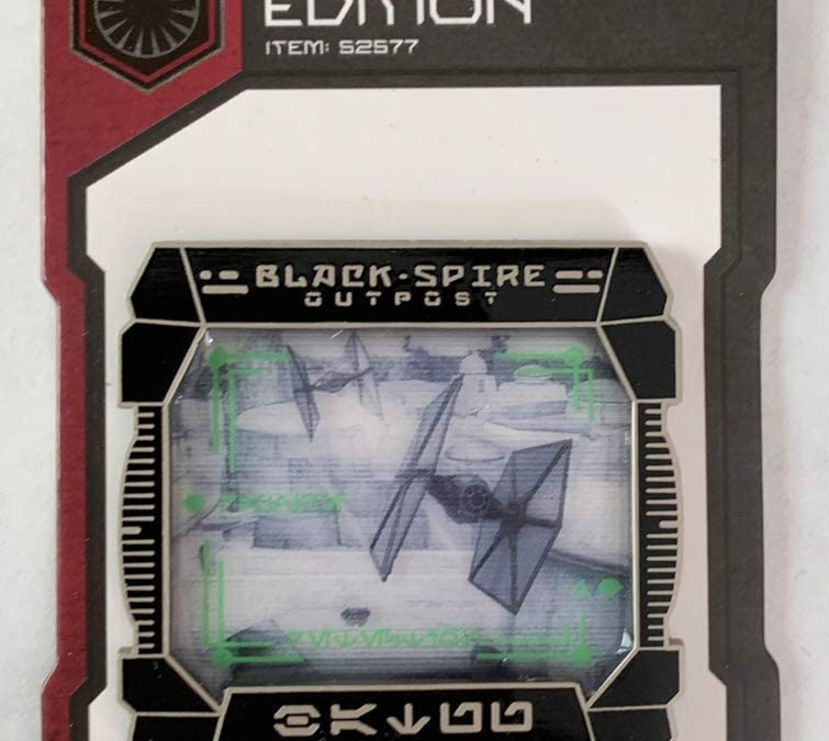 New Galaxy's Edge First Order Tie Fighter Pin available now!