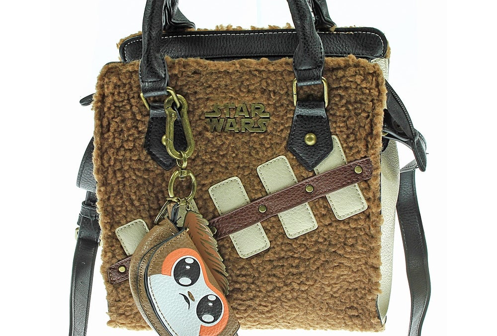 New Last Jedi Chewbacca Handbag with Mini Porg Coin Purse available!