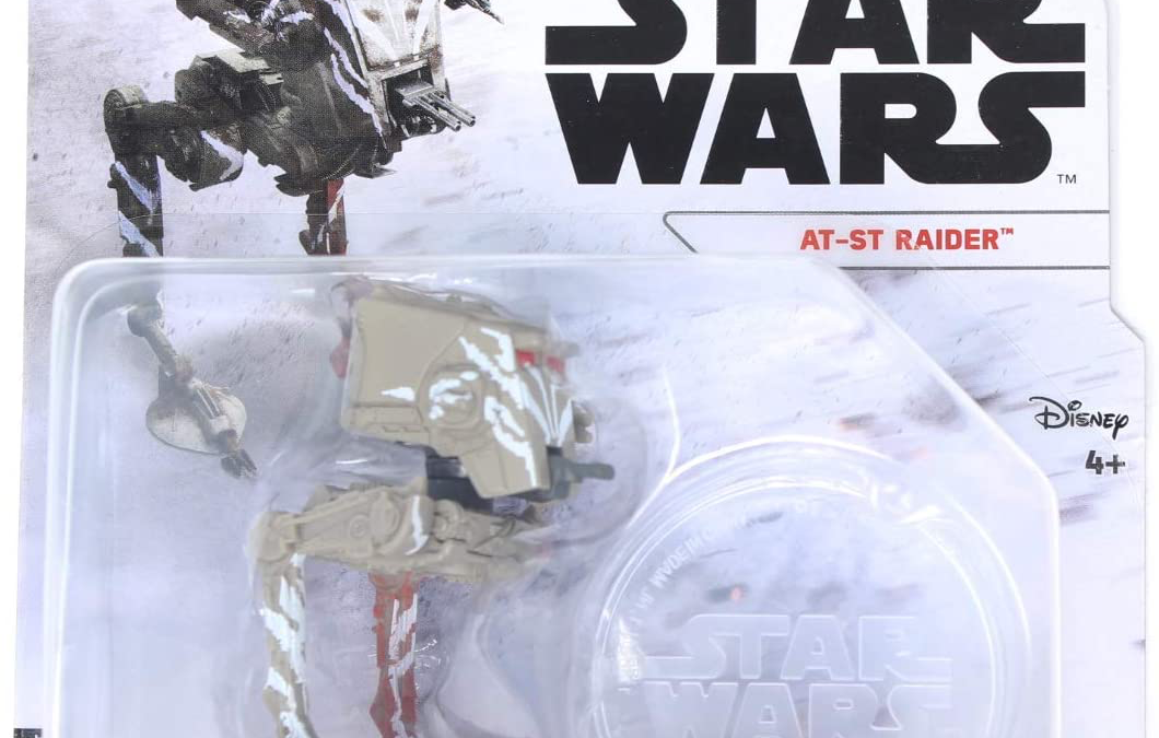 New The Mandalorian AT-ST Raider Hot Wheels Starship Toy available!