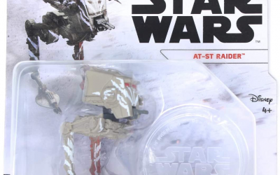 New The Mandalorian AT-ST Raider Hot Wheels Starship Toy available!