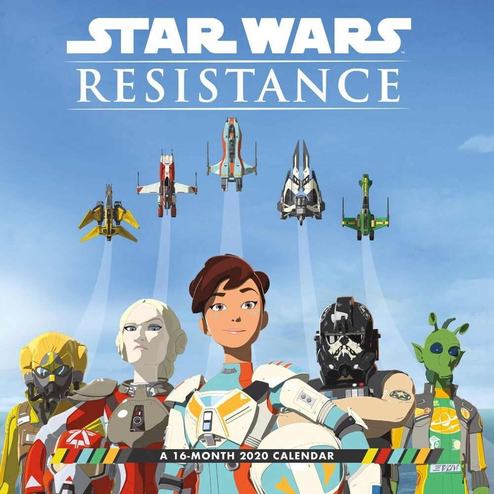 New Star Wars Resistance Wall Calendar available now! The Force