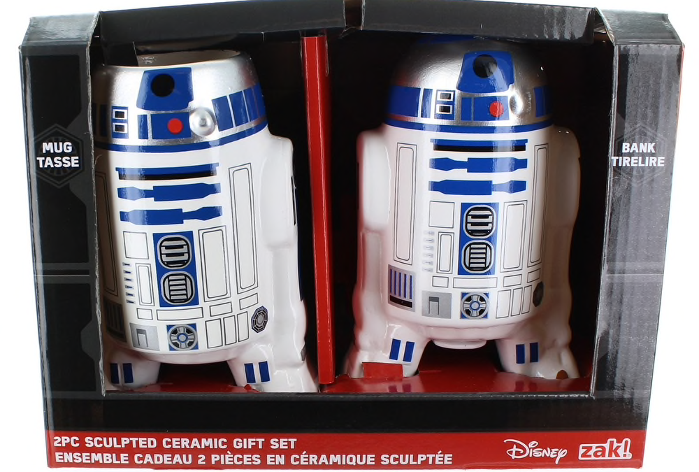 New Force Awakens R2-D2 Sculpted Ceramic Gift Set available now!