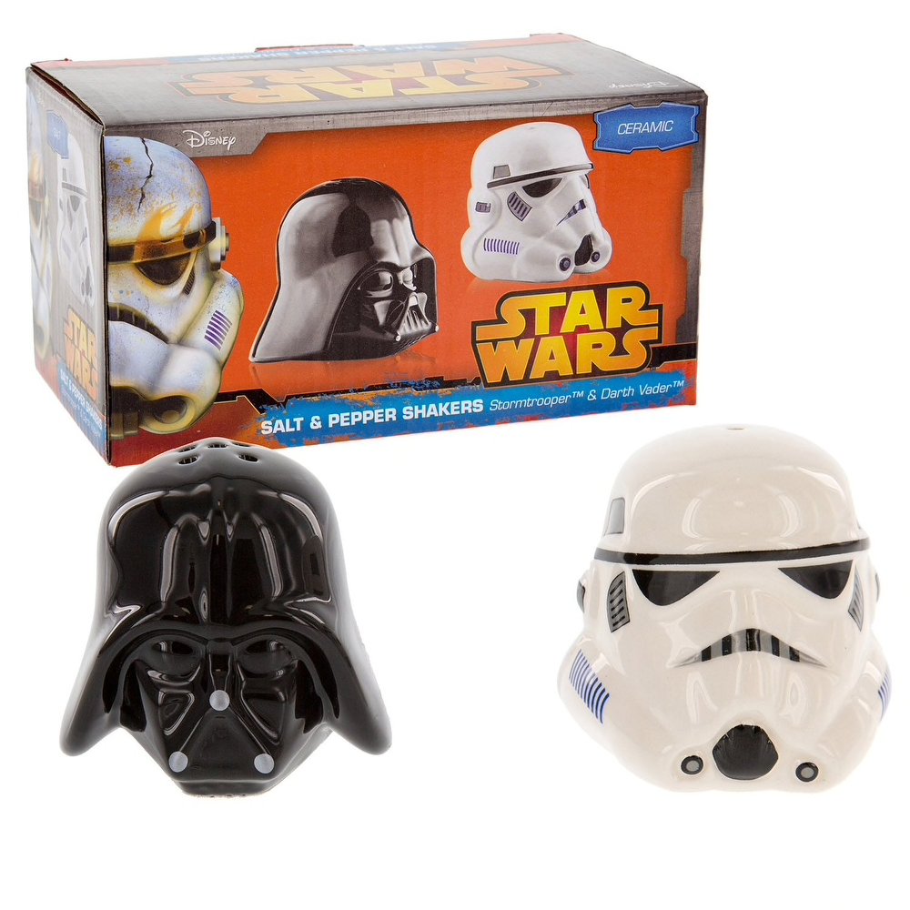 SWR Darth Vader & Stormtrooper Salt & Pepper Shakers
