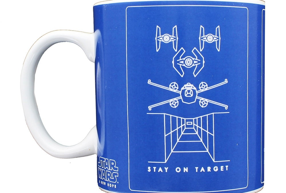 New A New Hope Blue and White Ceramic Mug available now!