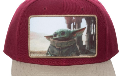 New The Mandalorian The Child Pre-Curved Bill Snapback Hat available!