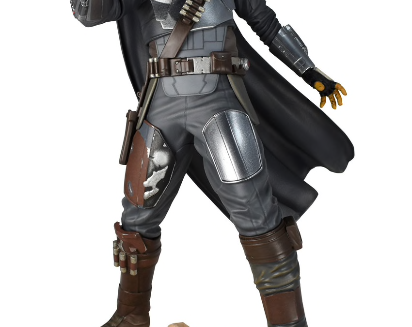 New The Mandalorian Mando Beskar Premier Collection Statue Available Now 4280