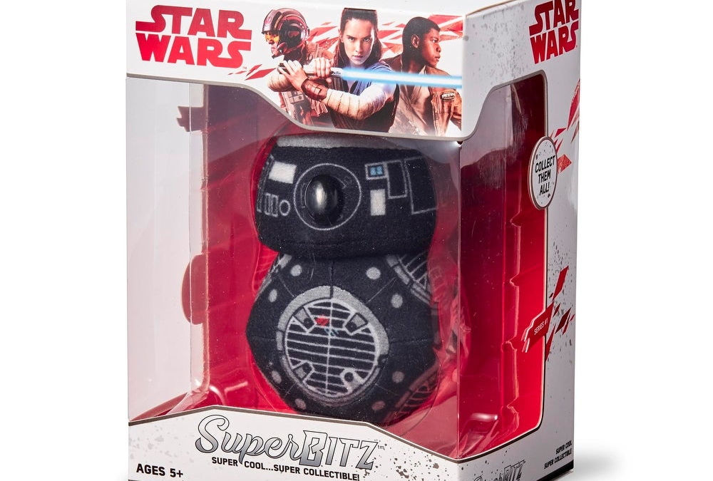 New Last Jedi BB-9E SuperBITZ Plush Toy available now!