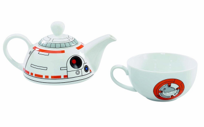 New Rise of Skywalker BB-8 12oz Ceramic Teapot and 6oz Cup Set available!