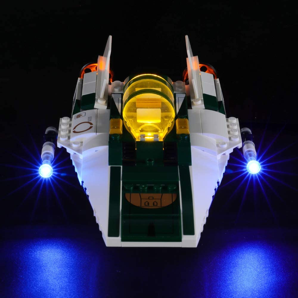 TROS A-Wing Starfighter LED Lighting Lego Set 3