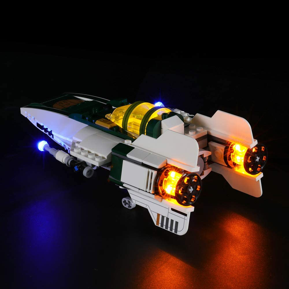 TROS A-Wing Starfighter LED Lighting Lego Set 5