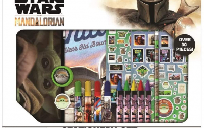 New The Mandalorian Coloring 30 Pc. Stationary Set available now!