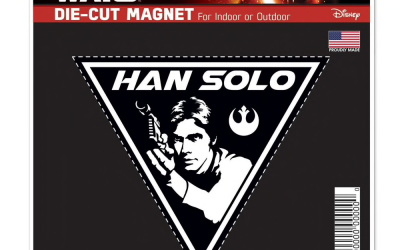 New Star Wars Han Solo Die Cut Magnet available now!