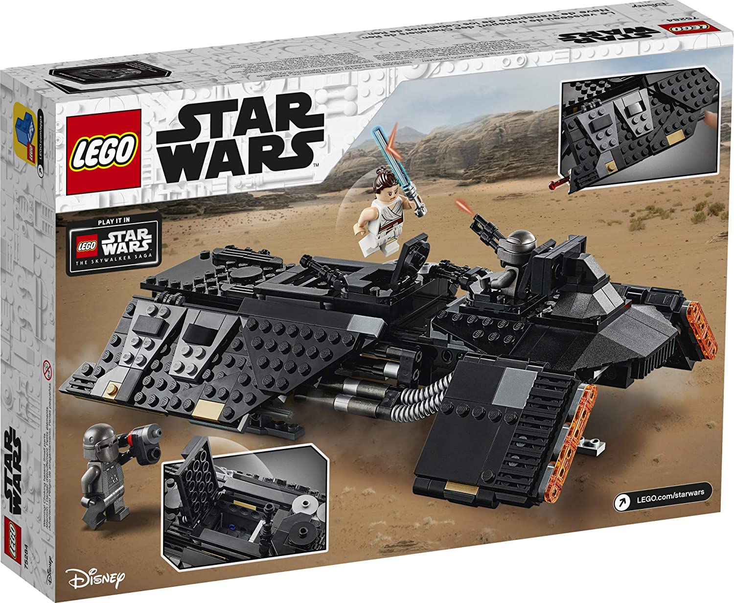 TROS Knights of Ren Transport Ship Lego Set 2