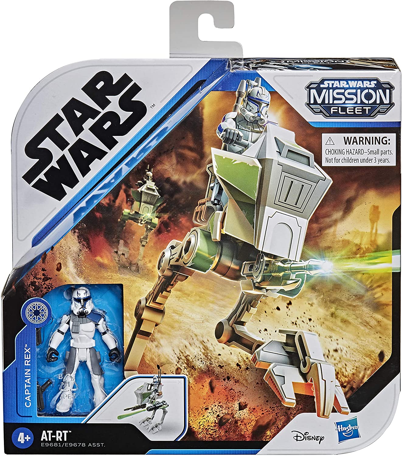 SWTCW MF Captain Rex and AT-RT Walker Set 1