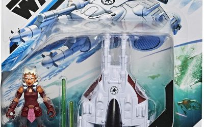 New Star Wars Micro Machine Mission Fleet Ahsoka Tano Toy available!