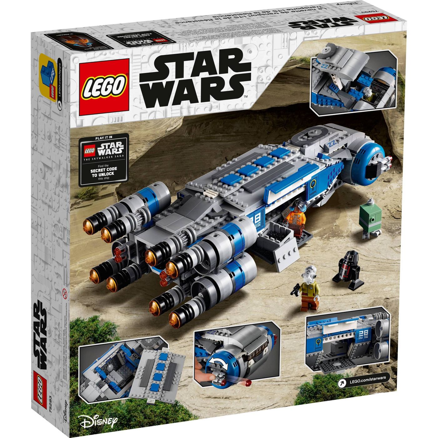 SW Resistance I-TS Transport Lego Set 2