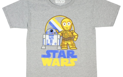 New Star Wars R2-D2 And C-3PO Chibi Style T-Shirt available now!