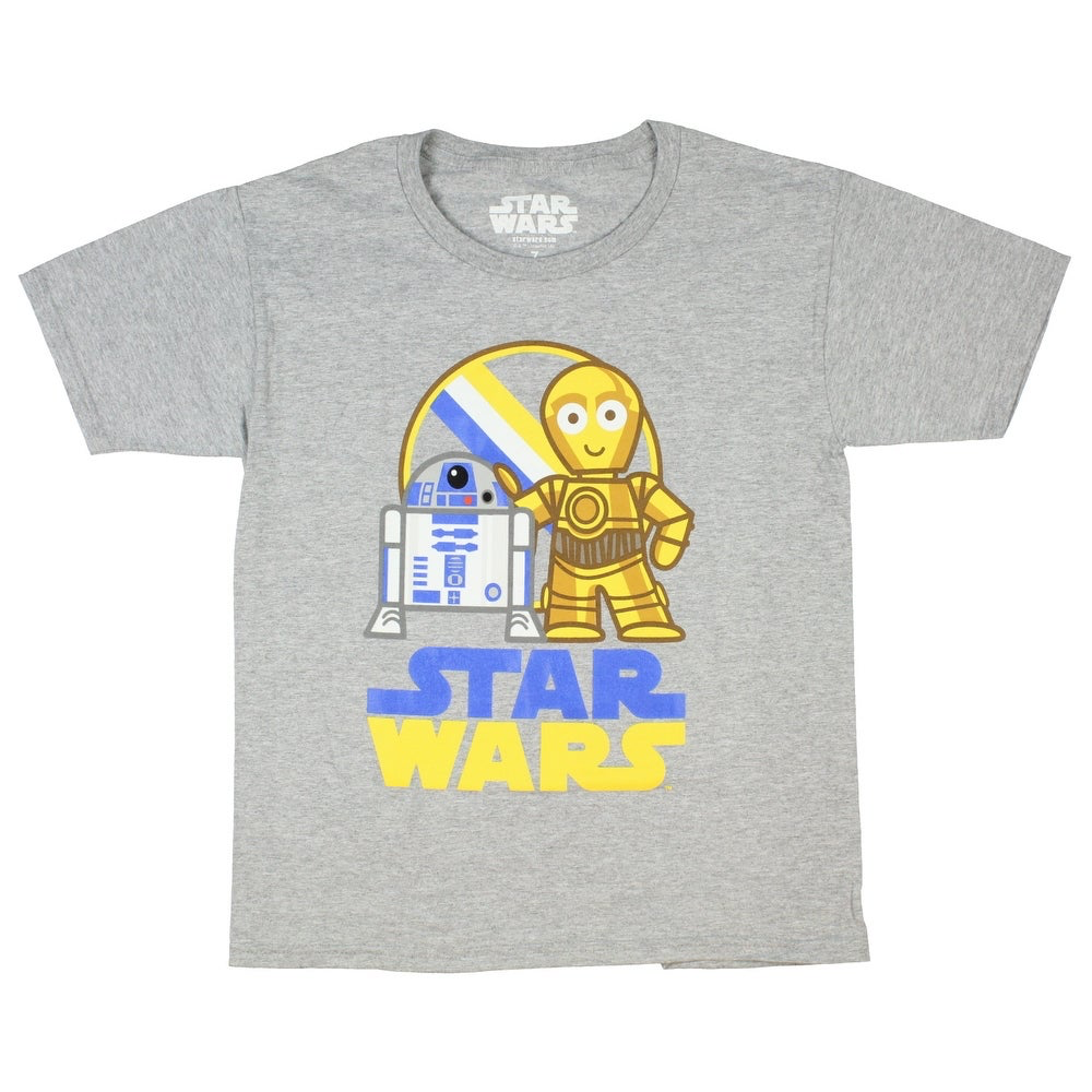 SW R2-D2 And C-3PO Chibi Style T-Shirt