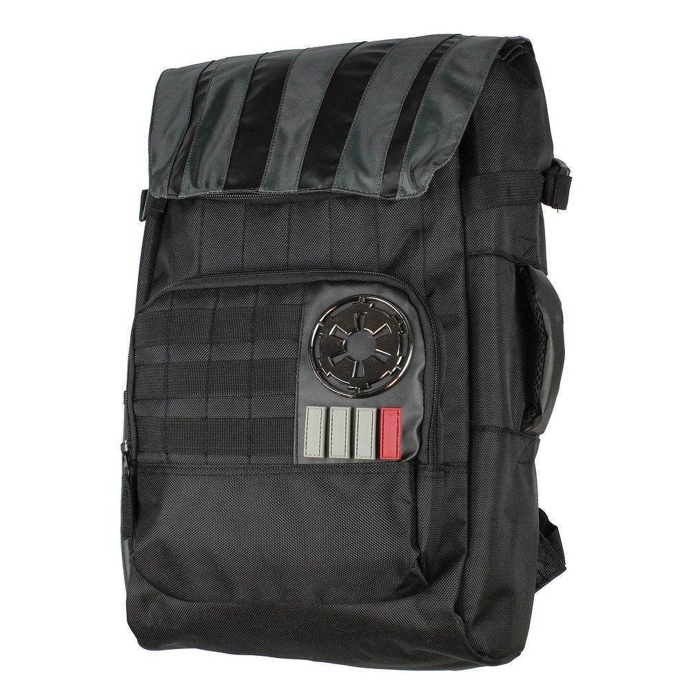 SW Darth Vader Costume Inspired Bag Padded Sleeve Tech Laptop Backpack 1