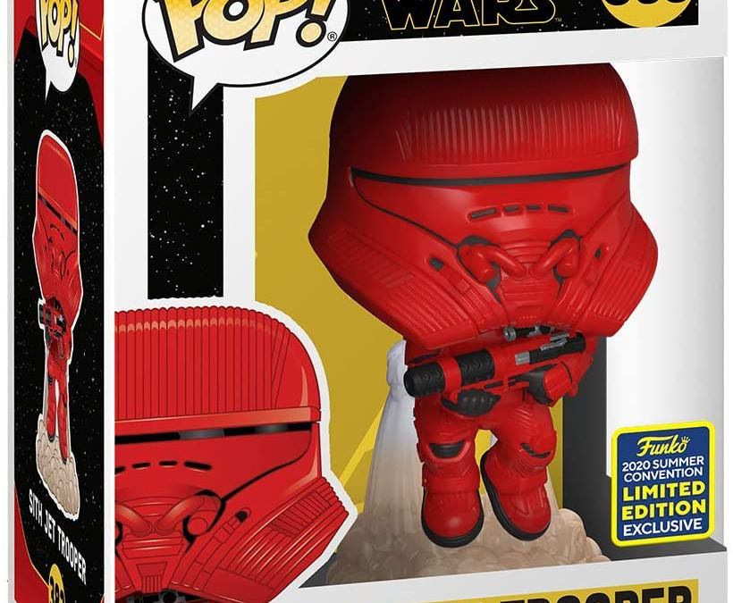New Rise of Skywalker First Order Sith Jet Trooper Bobble Head Toy available!