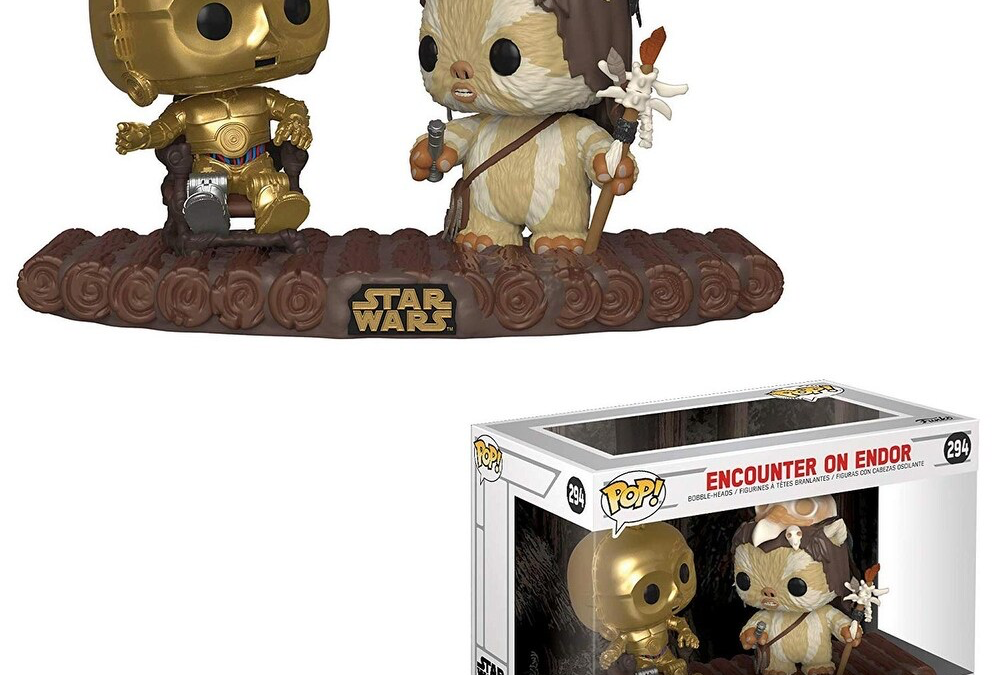 New C-3PO on Throne Movie Moments Bobble Head Toy Set available!