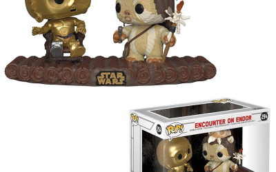 New C-3PO on Throne Movie Moments Bobble Head Toy Set available!