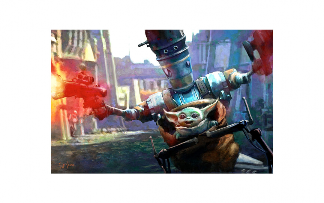 New The Mandalorian Joyride Art Print available for pre-order!