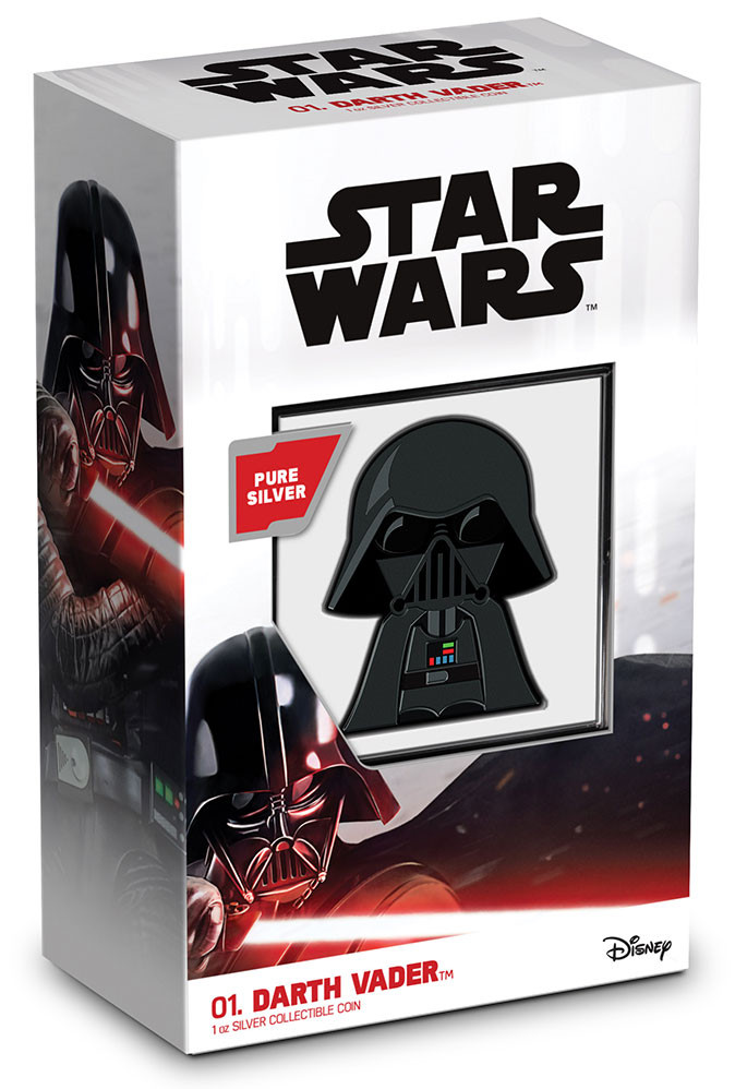 SW Darth Vader 1oz Silver Coin 2