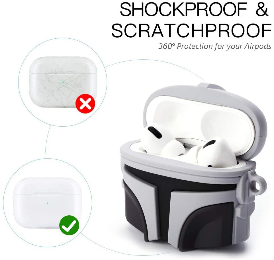 TM Mando Helmet AirPods Case 2