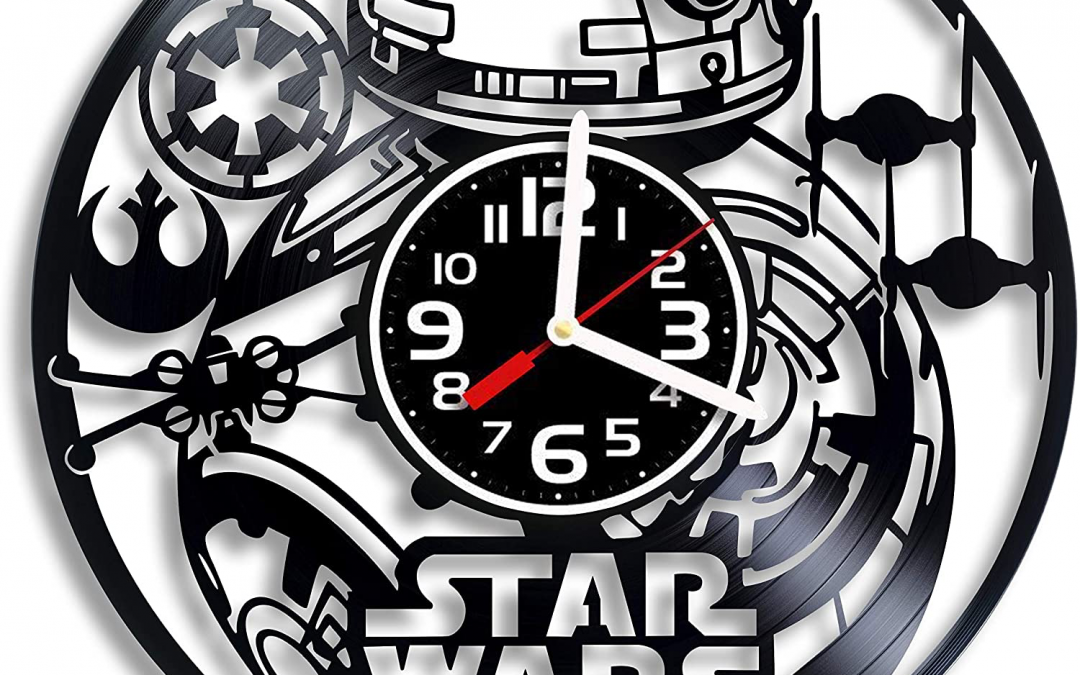 New Rise of Skywalker BB-8 Record Art Vinyl Wall Clock available!