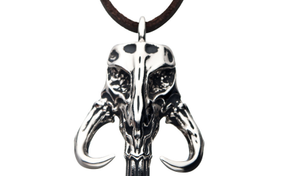 New The Mandalorian Mythosaur Skull Necklace available for pre-order!