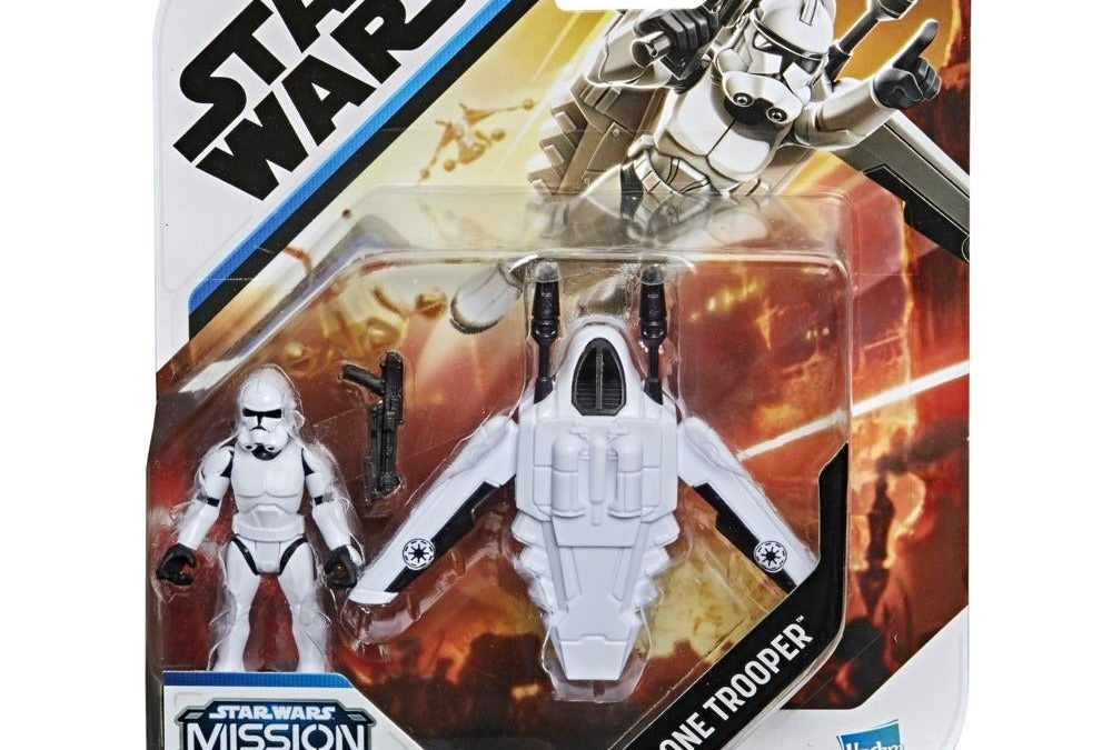 New Star Wars Mission Fleet Clone Trooper Figure available now!