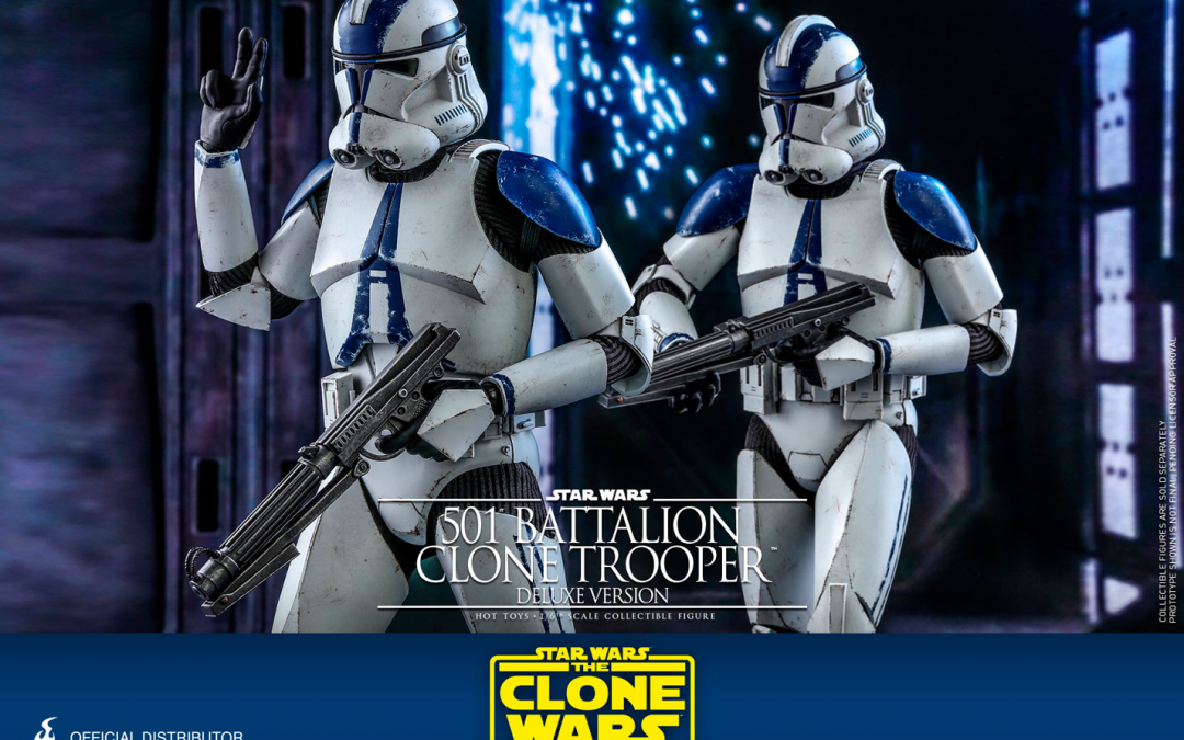 New 501st Battalion Clone Trooper Deluxe 1/6th Scale Figure available for pre-order!