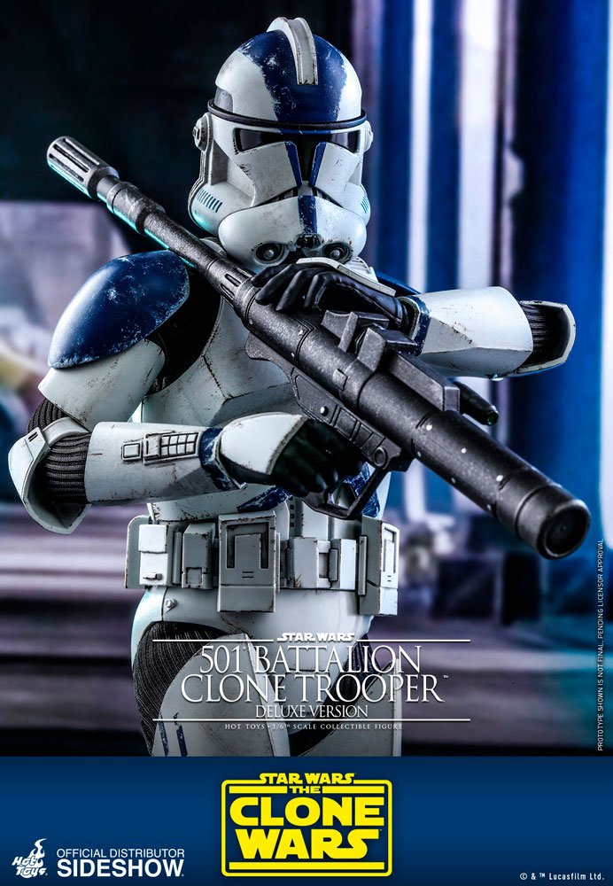 SWTCW 501st Battalion Clone Trooper Deluxe 1/6th Scale Figure 8